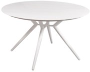 Τραπέζι κήπου HIGER Στρογγυλό Αλουμινίου Γκρί Φ126x74Υ εκ. 126x126x74 εκ.