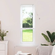 vidaXL Ρολό Παραθύρου με κουρτίνες Άλλο Λευκό 80 x 130 εκ Αλουμίνιο