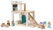 Νοσοκομείο Aiden KC1000600 Ξύλινο 30x18x27,5cm Natural-White Kid's Concept