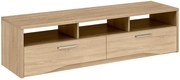 Insi Palace έπιπλο τηλεόρασης 162x45x43εκ. με δύο συρτάρια Sonoma  015.GM28
