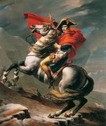 Αναπαραγωγή Napoleon Crossing the Alps on 20th May 1800, Jacques Louis David