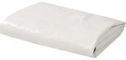KRAUSMANN 180WW Μουσαμάς με Κρίκους 6 × 8m 180gr/τμ Λευκό-λευκό