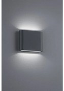 Απλίκα Φωτιστικό Τοίχου 2xLED 2,5W ΙΡ54 Up Down 11cm Thames II Trio Lighting 227560242 Ανθρακί