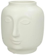 Βάζο ArteLibre Λευκό Κεραμικό 14.6x13x14.8cm-05151572
