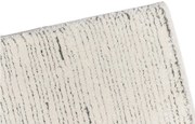 Deluxe 696 λευκή μοκέτα ανάγλυφη με ρίγες  - Colore Colori 1,30x1,90