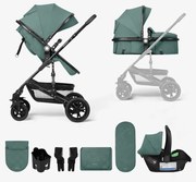 KIKKA BOO ΠΟΛΥΚΑΡΟΤΣΙ ΜΕ ΚΑΘΙΣΜΑ ΑΥΤΟΚΙΝΗΤΟΥ 3 ΣΕ 1 AMAIA MINT 31001010246