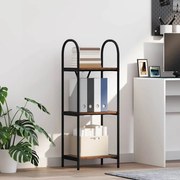 vidaXL Ράφι Βιβλίων Παλαιό ξύλο 40 x 30 x 109 εκ Επεξεργασμένο ξύλο