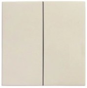 Πλήκτρο Διακόπτη Διπλό Κομιτατέρ Lumen-15-0422-Μπεζ 15-0422