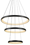 ΚΡΕΜΑΣΤΟ Φ/Σ LED 60W 4800LM CCT IP20   ΜΑΥΡΟ ΜΕΤΑΛΛΙΚΟ + ΑΚΡΥΛΙΚΟ  ACA HM23LEDP3BKCCT