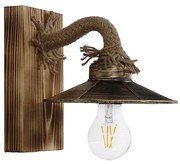 Απλίκα Τοίχου Heronia R-150AP-S Rope/Wood 30-0059