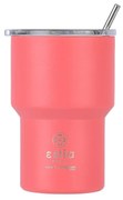 ESTIA ΘΕΡΜΟΣ MUG LITE SAVE THE AEGEAN 400ml FUSION CORAL