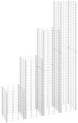 vidaXL Συρματοκιβώτια-Γλάστρες Υπ. 4τεμ 30x30x50/100/150/200εκ Σιδερ.