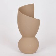 ΒΑΖΟ, ΚΕΡΑΜΙΚΟ, ΜΠΕΖ, 19x19x42εκ|819-00506