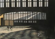 Εικονογράφηση Sunlit Room With Large Windows, Borgenhag Holmqvist