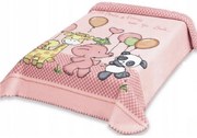 ΚΟΥΒΕΡΤΑ ΙΣΠΑΝΙΑΣ ΚΟΥΝΙΑΣ 110X140 BELPLA STER 636 PINK