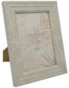 Κορνίζα Με Μαρμάρινη Όψη Μπεζ Ξύλο 10x15cm ANKOR
