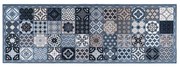 Χαλάκι Κουζίνας Cook &amp; Wash 155 Patchwork Tiles 50X150cm Grey Sdim 50Χ150 Polyamide
