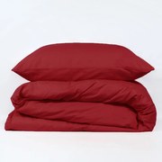 Παπλωματοθήκη Υπέρδιπλη (220x240) Ravelia 100% Βαμβάκι 144TC Μπορντώ