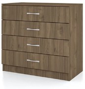 Συρταριέρα Χρώμα Καρυδί 43,5x76x80, Genomax  12814-324522211