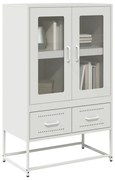 Ντουλάπι Λευκό 68x39x111,5 εκ. από Χάλυβα 853367