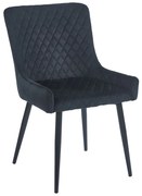 Καρέκλα Μεταλλική Vanesa 11.1626 52x55x48-85cm Black Zita Plus