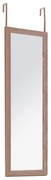 Καθρέπτης πόρτας PWD-0113 MDF-αλουμίνιο φυσικό 35x2x109εκ 35x2x109 εκ.