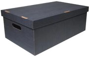 Νext κουτί fabric γκρι Α3 Υ19x50x31εκ. 3 τμχ.