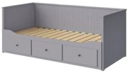 HEMNES κρεβάτι επισκέπτη day-bed με 3 συρτάρια, 80x200 cm 603.722.76