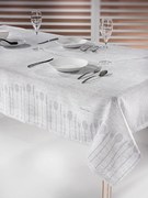 Τραπεζομάντηλο Αλέκιαστο Polyester 1007 Silver 145x220εκ. Saint Clair