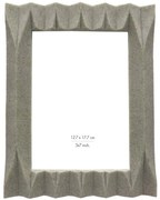 Κορνίζα Plisse 031479 18x2x23cm Beige Γυαλί,Polyresin