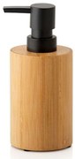 Δοχείο Κρεμοσάπουνου Bamboo LBTAH-BA70074  Φ7x16,5cm 150ml Natural-Black Andrea House Bamboo