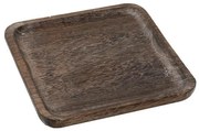 Πλατω Σερβιρίσματος 20Χ2.5cm Dark Brown Espiel Wood Paulownia
