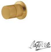 Εκτροπέας 3 εξόδων για εντοιχισμένο σύστημα ντουζιέρας, Elle316 La Torre  PVD Brushed Gold 35376-211