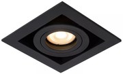 Φωτιστικό Χωνευτό Lucide 09926-01-30 CHIMNEY Μαύρο Ματ (Black Mat)