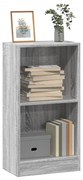 Βιβλιοθήκη Γκρι Sonoma 40x24x76 cm Ξύλινη κατασκευή