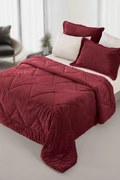Πάπλωμα King Size 260x240εκ. Ultrasoft Καπιτονέ Drops Wine Guy Laroche