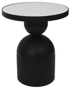 Liberta BOMB SIDE TABLE ΜΑΥΡΟ 41x41xH48cm 41x41xH48cm 04-1137