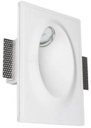 Απλίκα Φωτιστικό Τοίχου Γύψινο GU10 Λευκό 5962 Spotlight-5962-Λευκό 5962
