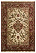 Χαλί (133x190) Βιοκαρπέτ Kirman 6802-0077 Ivory