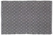 Trellis 60x90 black πατάκι μπάνιου Sealskin