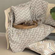 Ριχτάρι Pinovo Beige-Sand Aslanis Home Διθέσιο 180x250cm Βαμβάκι-Πολυέστερ