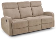 OSLO 3S sofa with recliner function color: beige DIOMMI V-CH-OSLO_3S-SOFA-BEŻOWY