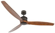 Lucci Air Air Airfusion Akmani Ανεμιστήρας Οροφής 152cm με Τηλεχειριστήριο Oil Rubbed Bronze