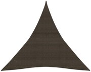 vidaXL Πανί Σκίασης Καφέ 5 x 5 x 5 μ. από HDPE 160 γρ./μ²