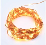 Λαμπάκια Σειρά 100 LED Θερμό Φως Χάλκινο Καλώδιο 8 Προγράμματα IP44 10μ και 3μ 1,8W X01100122 ACA-X01100122-Χάλκινο X01100122
