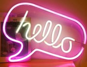 Φωτιστικό Neon Home Deco Factory LA10425 - Hello - USB