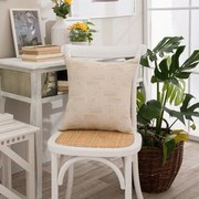 Μαξιλαροθήκη Διακοσμητική Messina 14 Yellow Teoran 43X43 Cotton-Polyester
