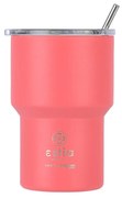 Θερμός-Ποτήρι Ανοξείδωτο Mug Lite Save The Aegean Fusion Coral Estia 400ml-9,2x6,5x13,3εκ. 01-18474