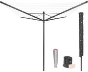 Brabantia 1003467 Πτυσσόμενη Απλώστρα Δαπέδου Lift-O-Matic 50m Anthraci