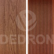 WPC Deck Wood 3D Καφέ ανοιχτό C110 με νερά ξύλου